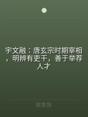 宇文融：唐玄宗时期宰相，明辨有吏干，善于