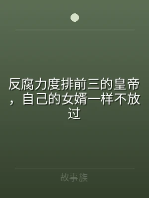 反腐力度排前三的皇帝，自己的女婿一样不放