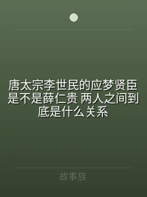 唐太宗李世民的应梦贤臣是不是薛仁贵 两人