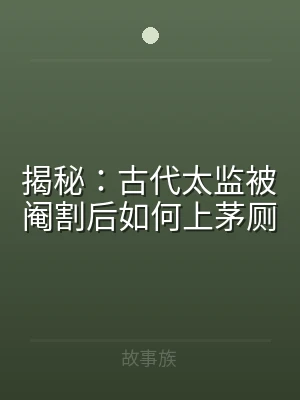 揭秘：古代太监被阉割后如何上茅厕
