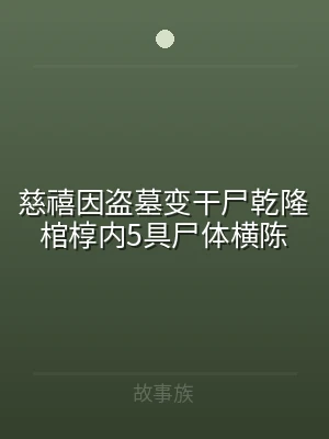 慈禧因盗墓变干尸乾隆棺椁内5具尸体横陈
