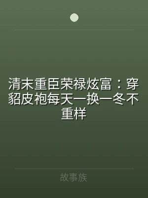 清末重臣荣禄炫富：穿貂皮袍每天一换一冬不