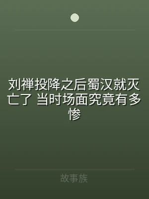 刘禅投降之后蜀汉就灭亡了 当时场面究竟有