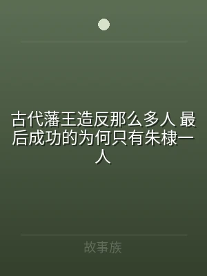 古代藩王造反那么多人 最后成功的为何只有