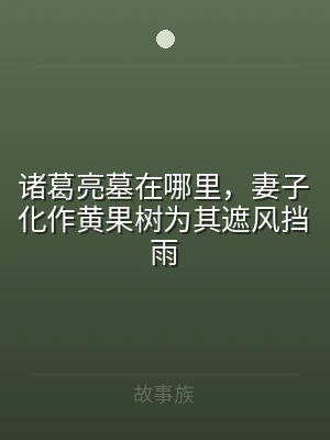 诸葛亮墓在哪里，妻子化作黄果树为其遮风挡
