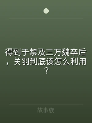 得到于禁及三万魏卒后，关羽到底该怎么利用