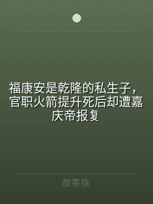 福康安是乾隆的私生子，官职火箭提升死后却