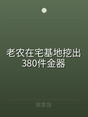 老农在宅基地挖出380件金器