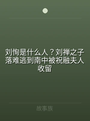 刘恂是什么人？刘禅之子落难逃到南中被祝融