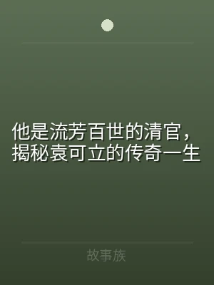他是流芳百世的清官，揭秘袁可立的传奇一生