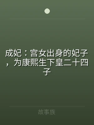 成妃：宫女出身的妃子，为康熙生下皇二十四