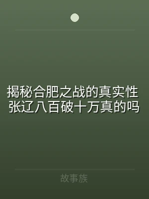 揭秘合肥之战的真实性 张辽八百破十万真的